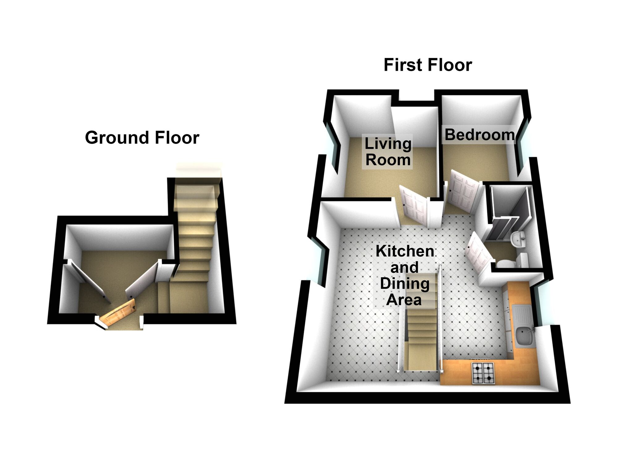 Floorplan of 1 bedroom Flat for sale, Harewood Road, Bristol, BS5
