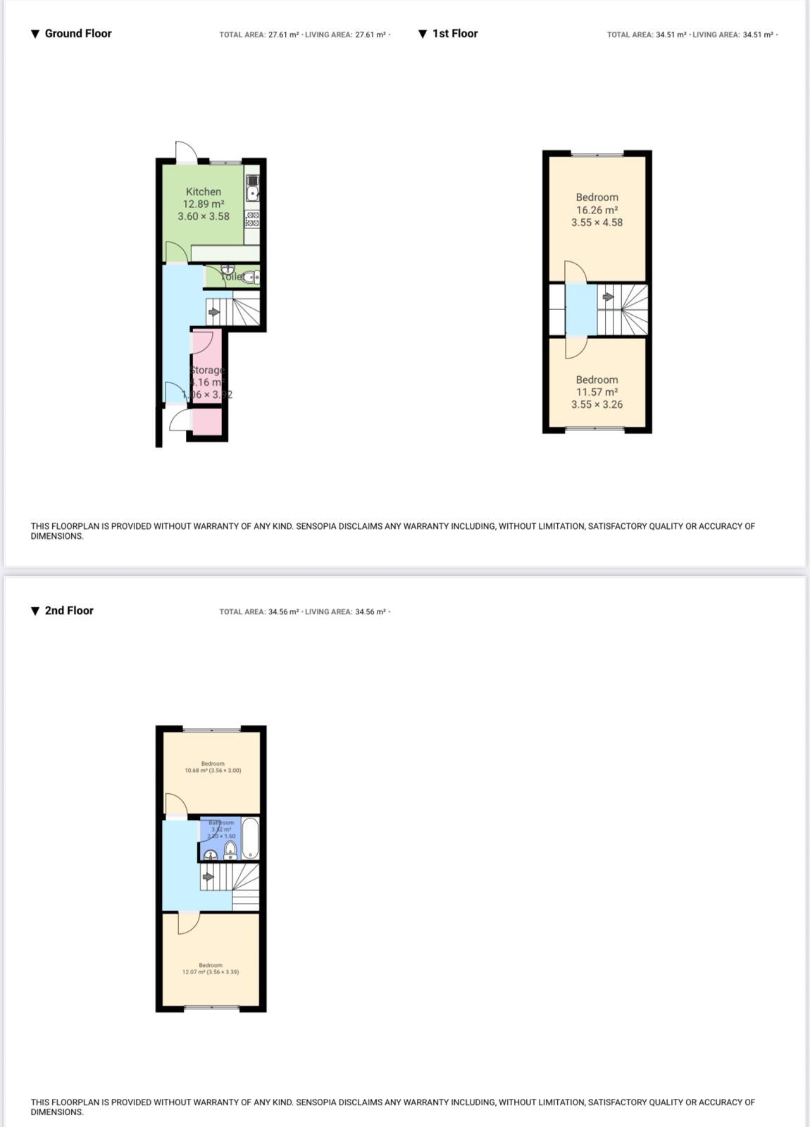 Floorplan of 3 bedroom Mid Terrace House for sale, Cheviot Road, Langley, Berkshire, SL3