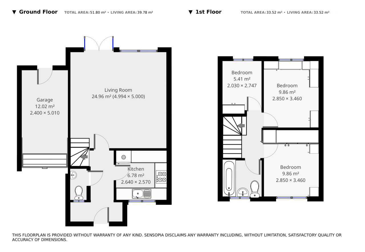 Floorplan of 3 bedroom Semi Detached House to rent, Rochfords Gardens, Slough, Berkshire, SL2