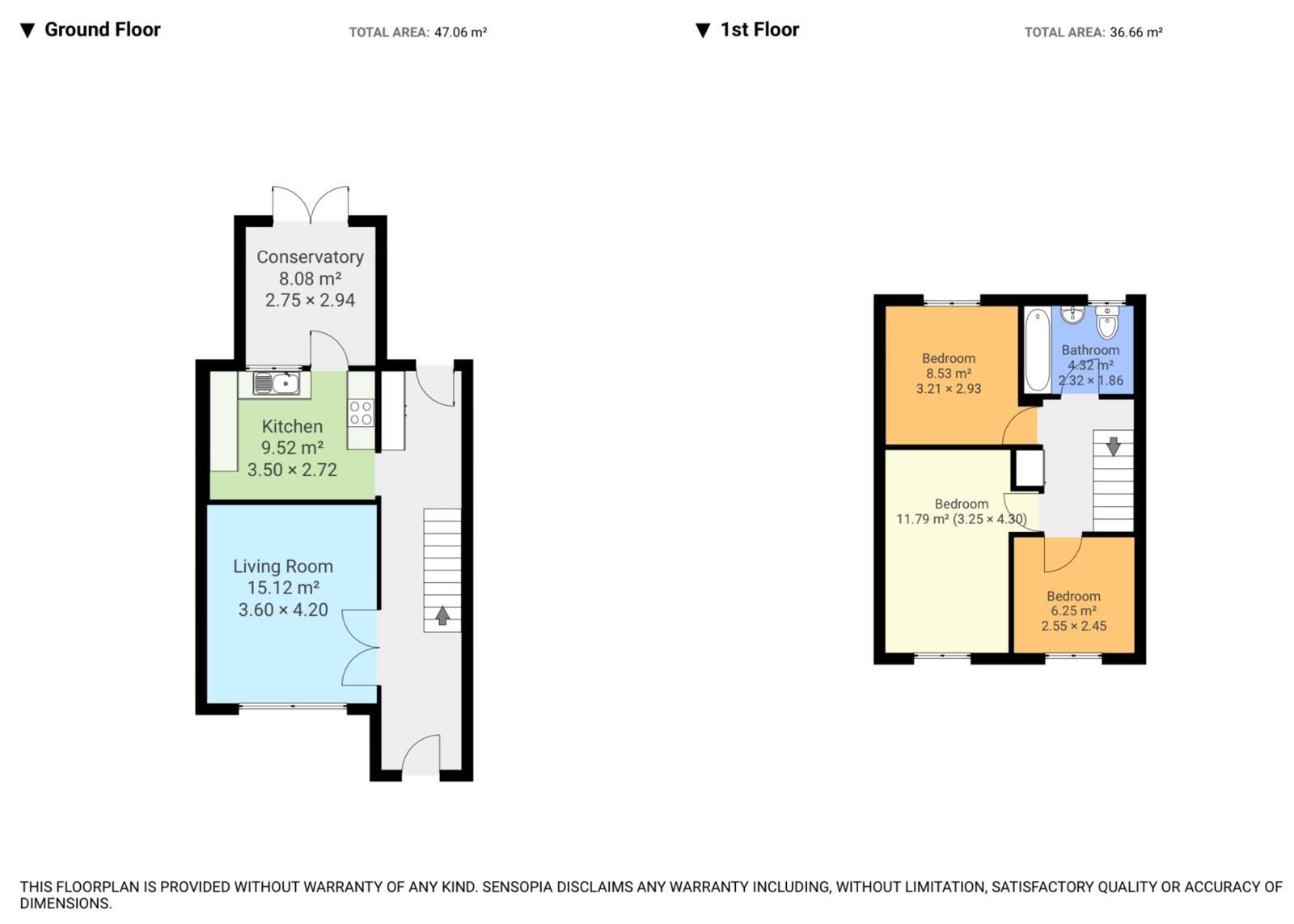 Floorplan of 3 bedroom Mid Terrace House for sale, Humber Way, Langley, Berkshire, SL3