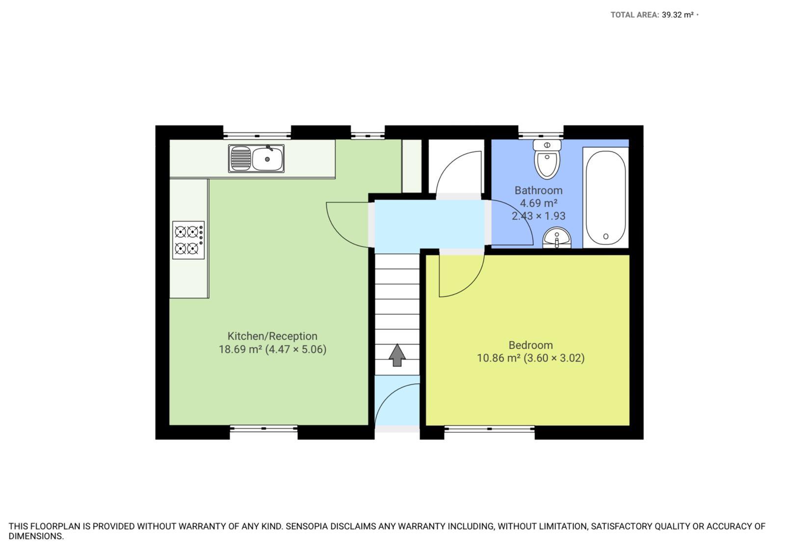 Floorplan of 1 bedroom  Flat for sale, Meadfield Road, Slough, Berkshire, SL3