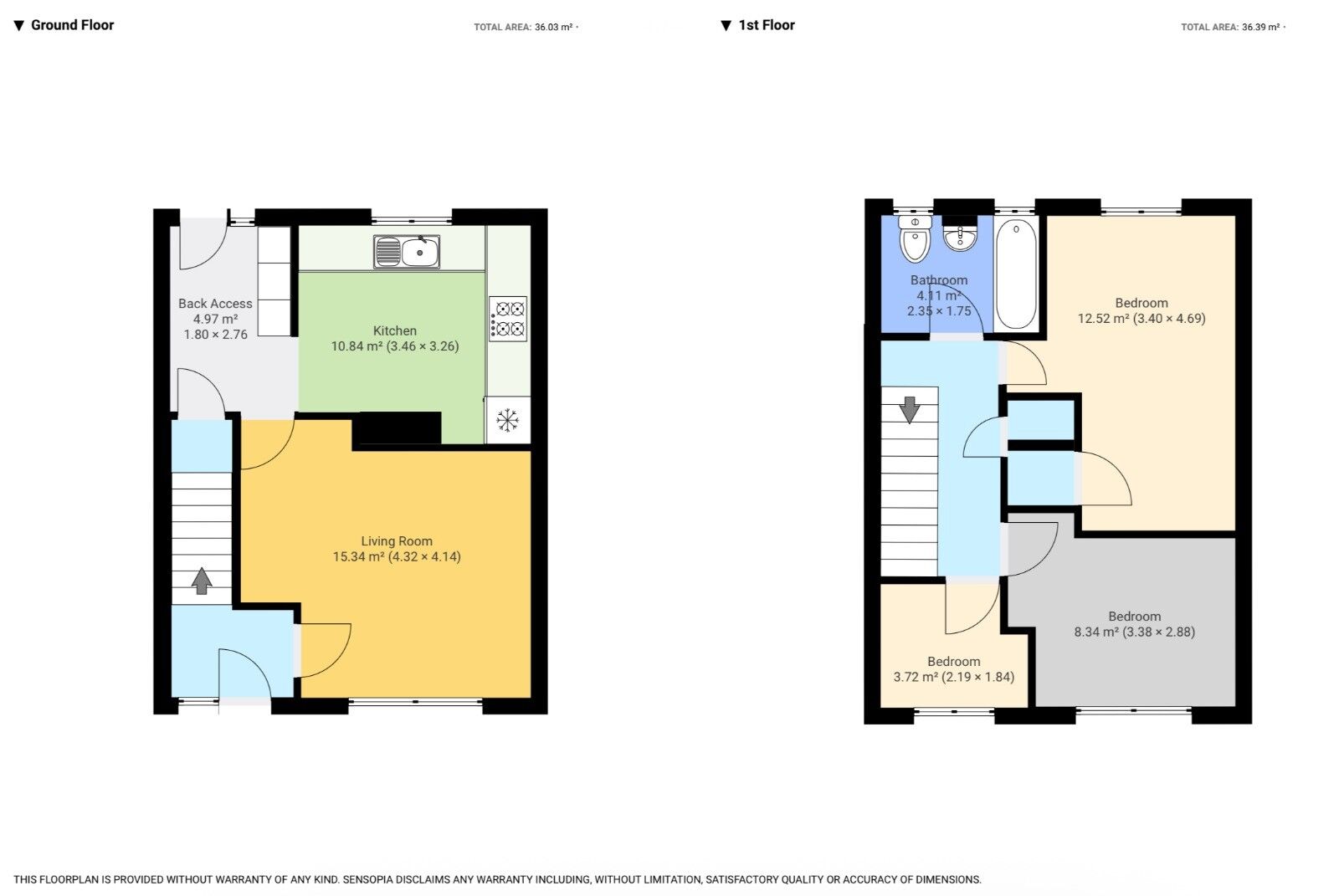 Floorplan of 3 bedroom Mid Terrace House for sale, Parlaunt Road, Slough, Berkshire, SL3