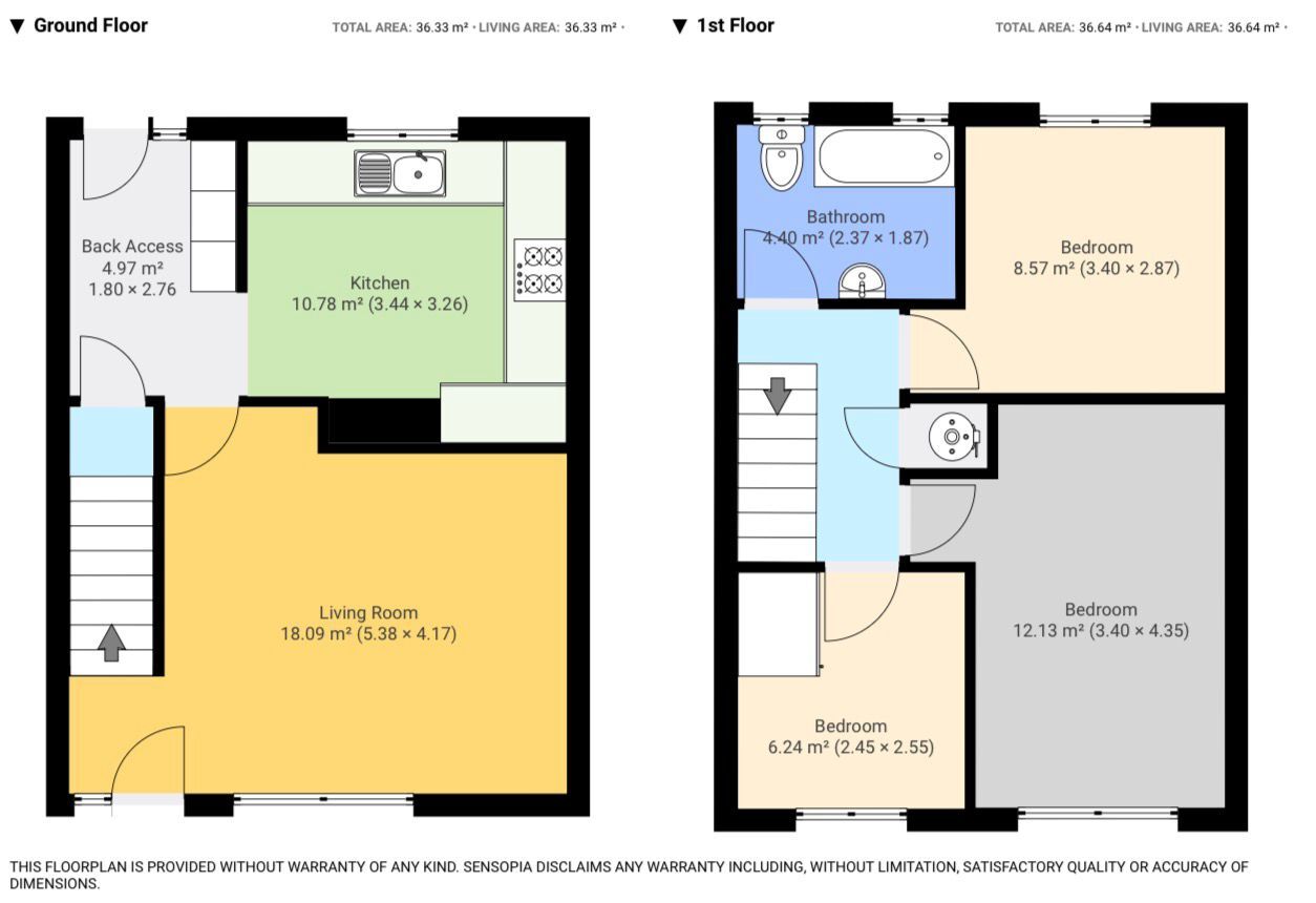 Floorplan of 3 bedroom End Terrace House for sale, Humber Way, Slough, Berkshire, SL3