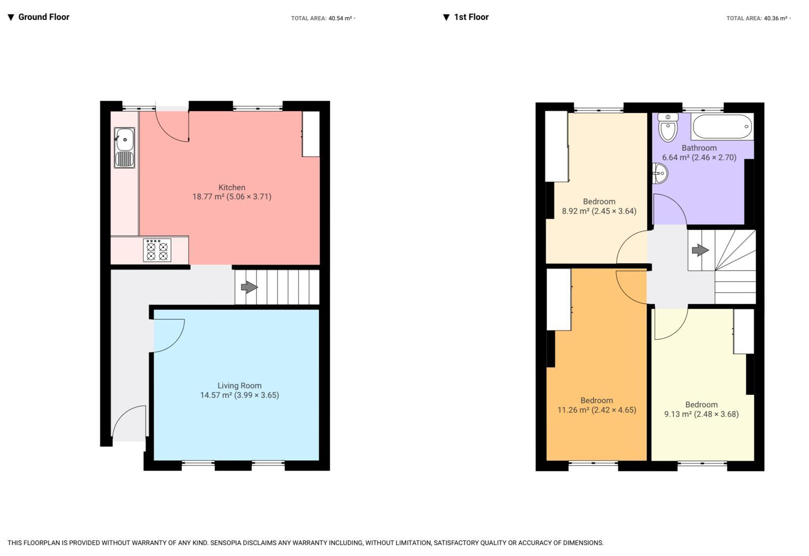 Floorplan of 3 bedroom Mid Terrace House for sale, Meadfield Road, Slough, Berkshire, SL3