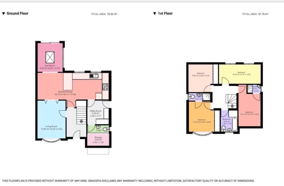 Floorplan of 4 bedroom Detached House for sale, Kempe Close, Slough, Berkshire, SL3