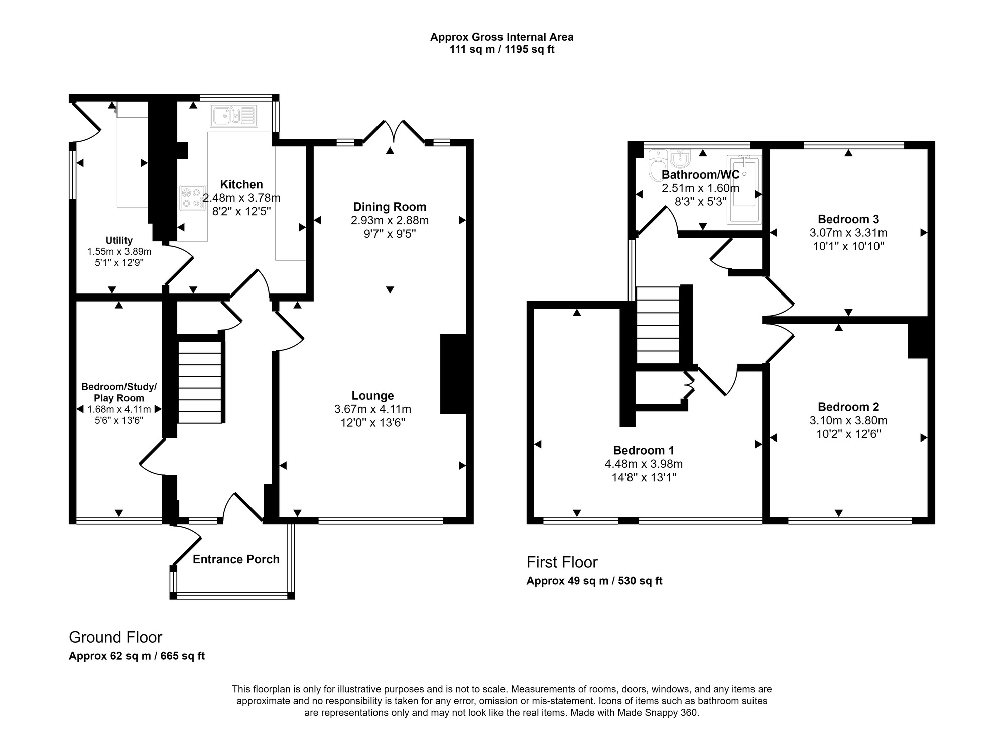3 bedroom Semi Detached House for sale, Sundridge Drive, Wardley Park