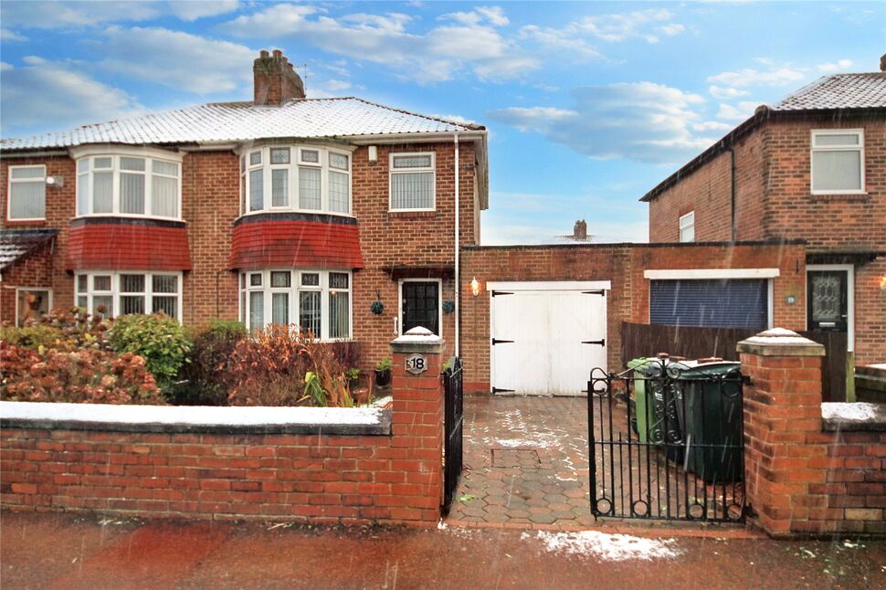 3 bedroom Semi Detached House for sale, Grasmere Avenue, Heworth, NE10