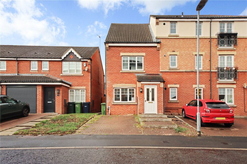 Main image of 3 bedroom Mid Terrace House for sale, Ovett Gardens, St James Village, Gateshead, NE8
