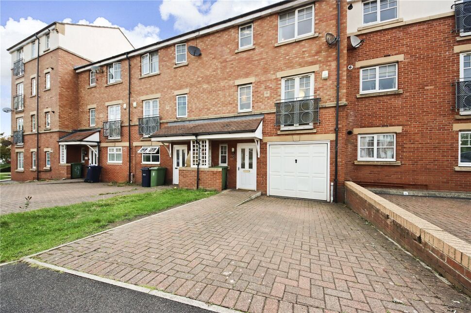 Main image of 4 bedroom Mid Terrace House for sale, Redgrave Close, St. James Village, Gateshead, NE8