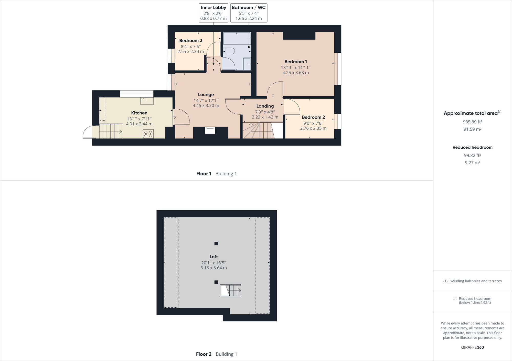 Floorplan of 3 bedroom  Flat for sale, Westbourne Avenue, Saltwell, Gateshead, NE8