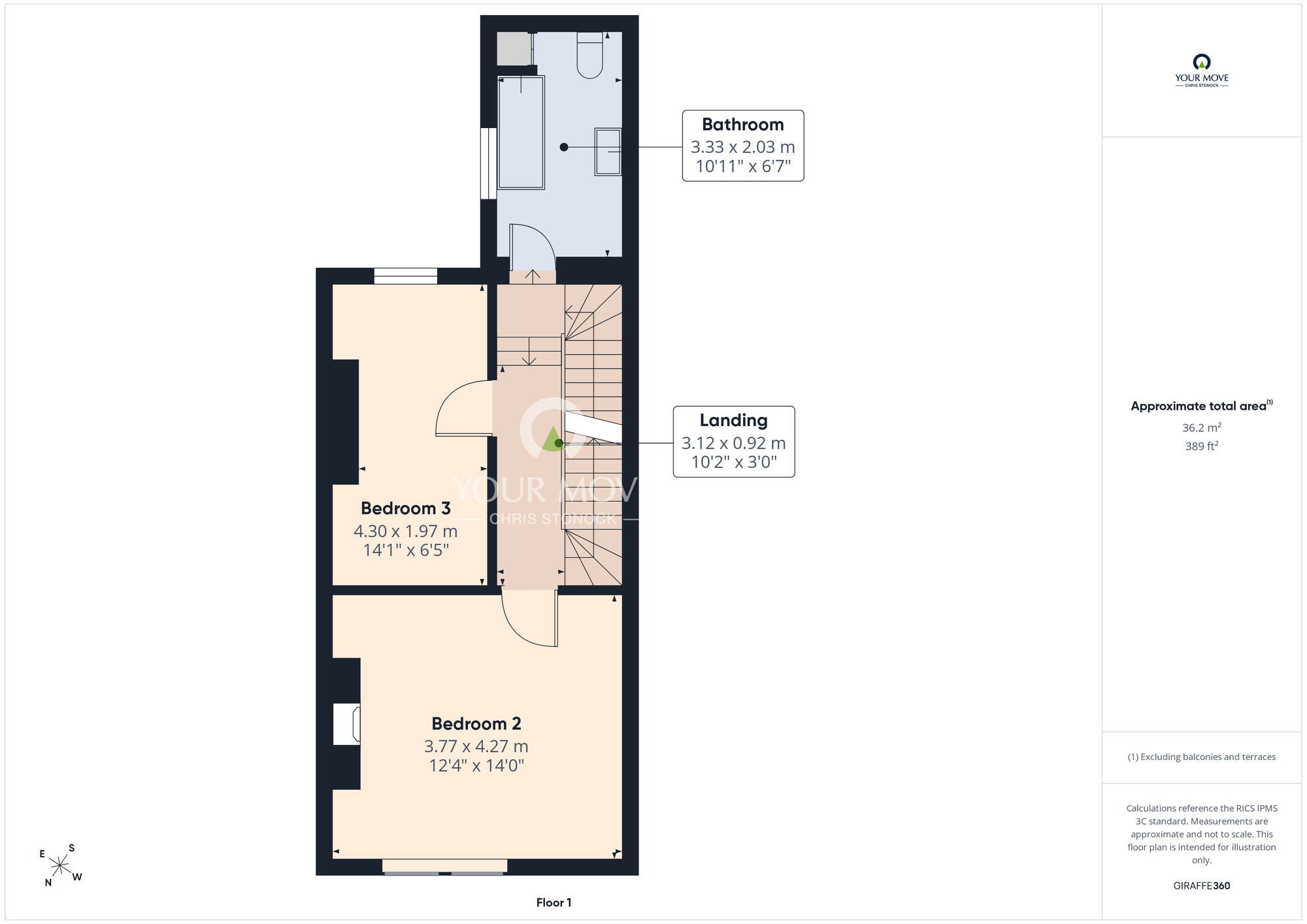 Floorplan of 5 bedroom Mid Terrace House for sale, Whitehall Road, Bensham, Gateshead, NE8