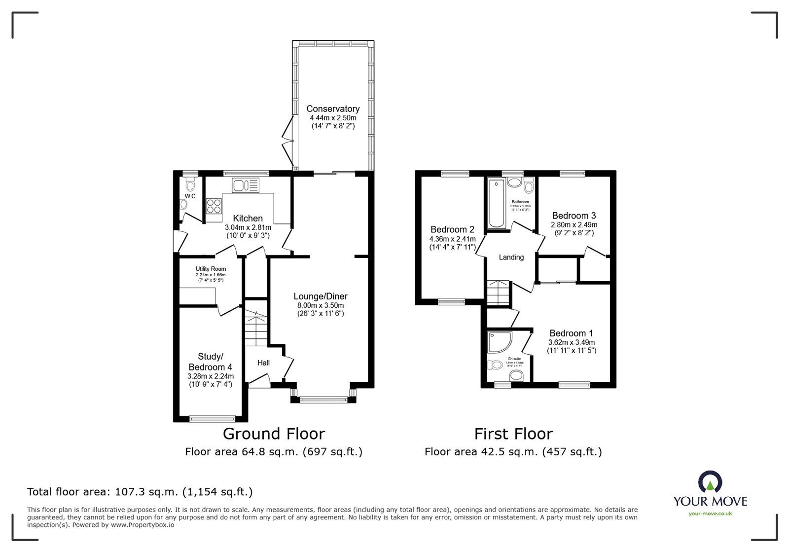 Floorplan of 3 bedroom Detached House for sale, Melchester Grove, Lightwood, Saffordshire, ST3