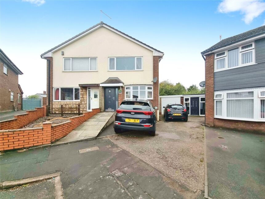 Main image of 3 bedroom Semi Detached House for sale, Andover Close, Adderley Green, Staffordshire, ST3