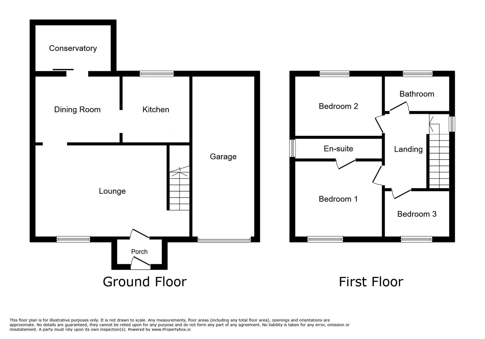 Floorplan of 3 bedroom Detached House for sale, Highland Drive, Lightwood, Staffordshire, ST3