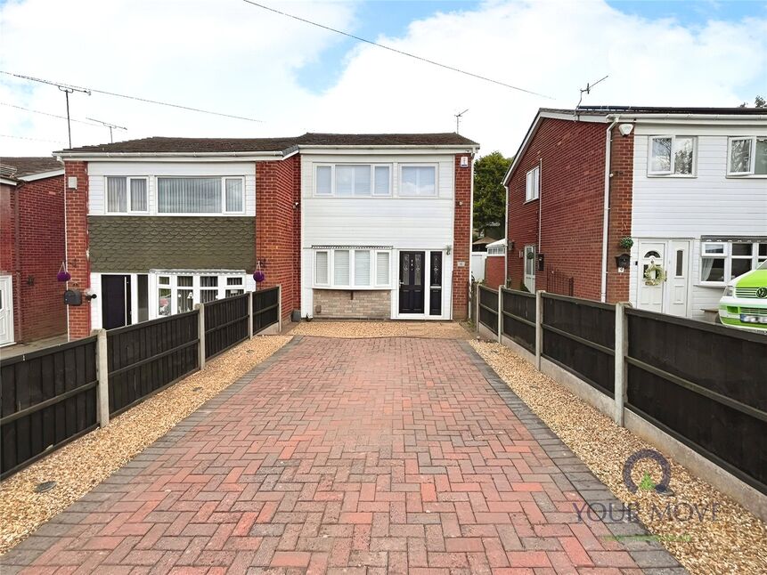 Main image of 3 bedroom Semi Detached House for sale, Normanton Grove, Longton, Staffordshire, ST3