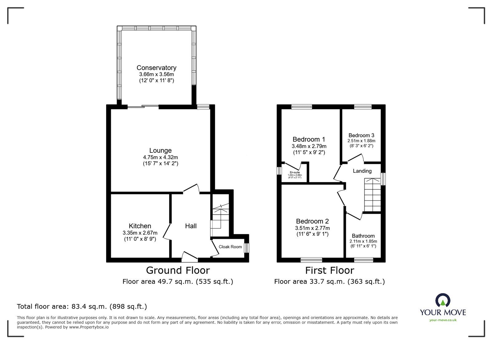 Floorplan of 3 bedroom Detached House for sale, Durham Drive, Lightwood, Staffordshire, ST3
