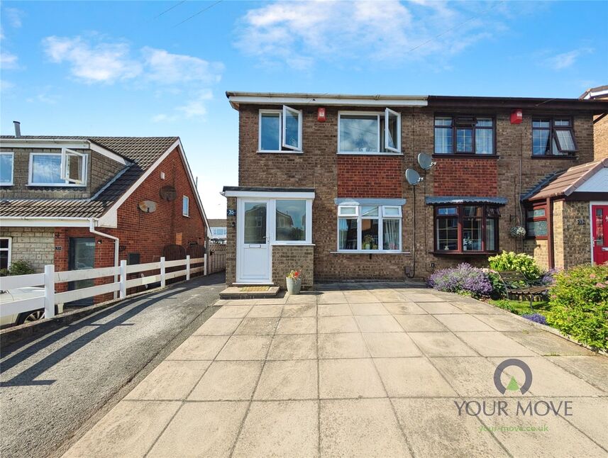 Main image of 3 bedroom Semi Detached House for sale, Forsyte Road, Longton, Staffordshire, ST3