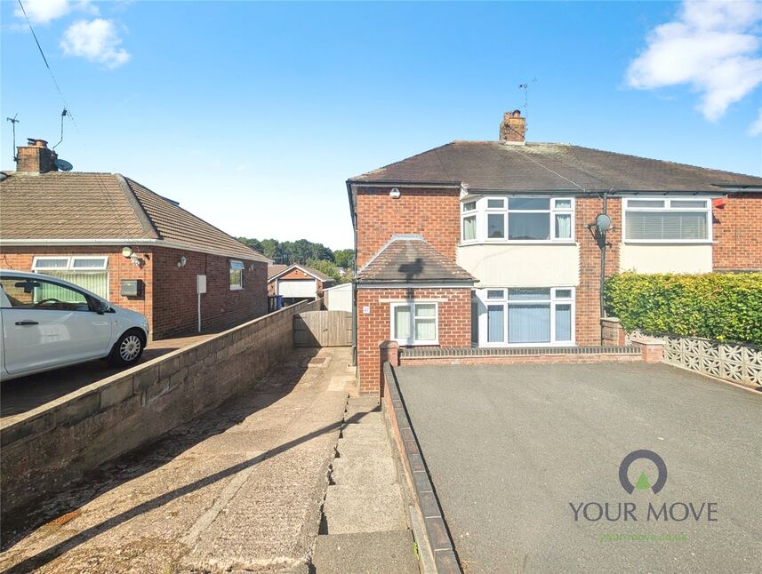Main image of 3 bedroom Semi Detached House for sale, Coupe Drive, Weston Coyney, Staffordshire, ST3