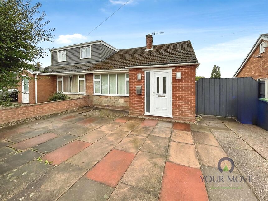 Main image of 2 bedroom Semi Detached Bungalow for sale, Westsprink Crescent, Stoke-on-Trent, Staffordshire, ST3