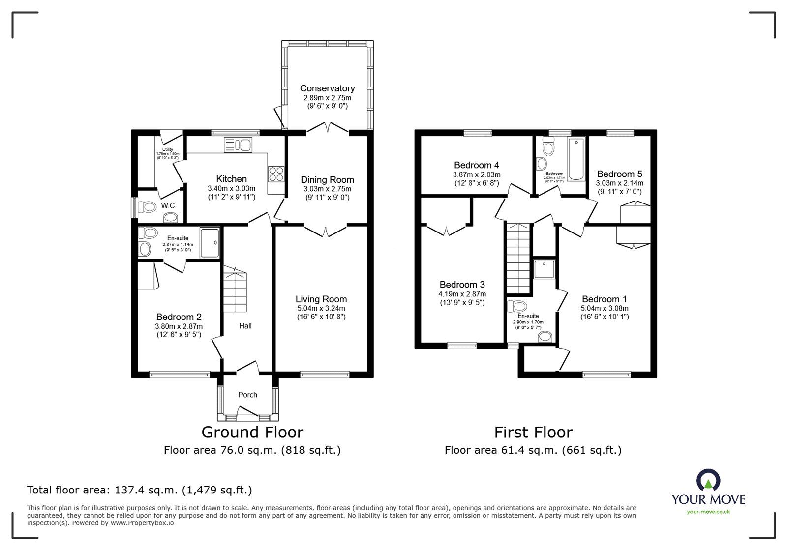Floorplan of 4 bedroom Detached House for sale, Merino Close, Lightwood, Staffordshire, ST3