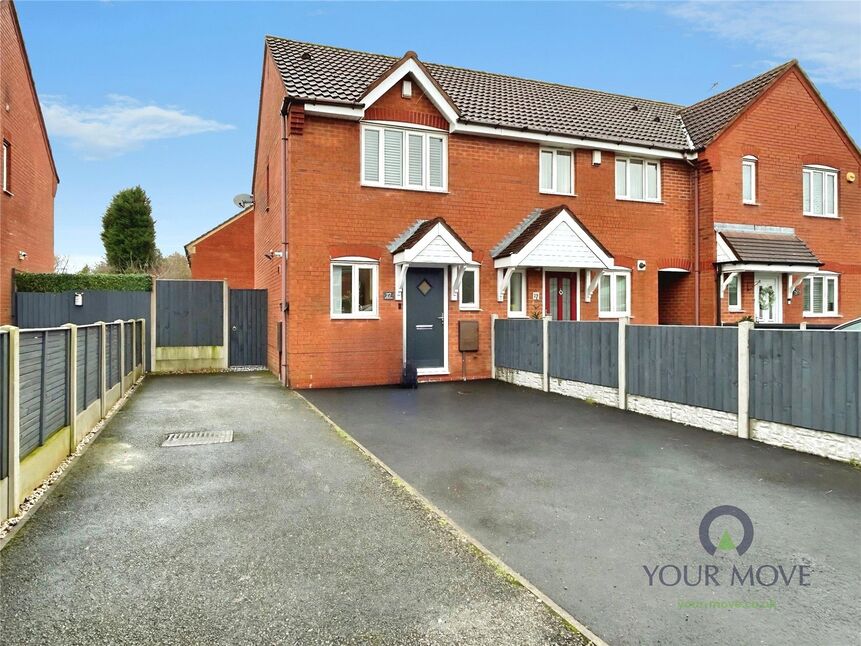 Main image of 2 bedroom End Terrace House for sale, Ayreshire Grove, Lightwood, Staffordshire, ST3