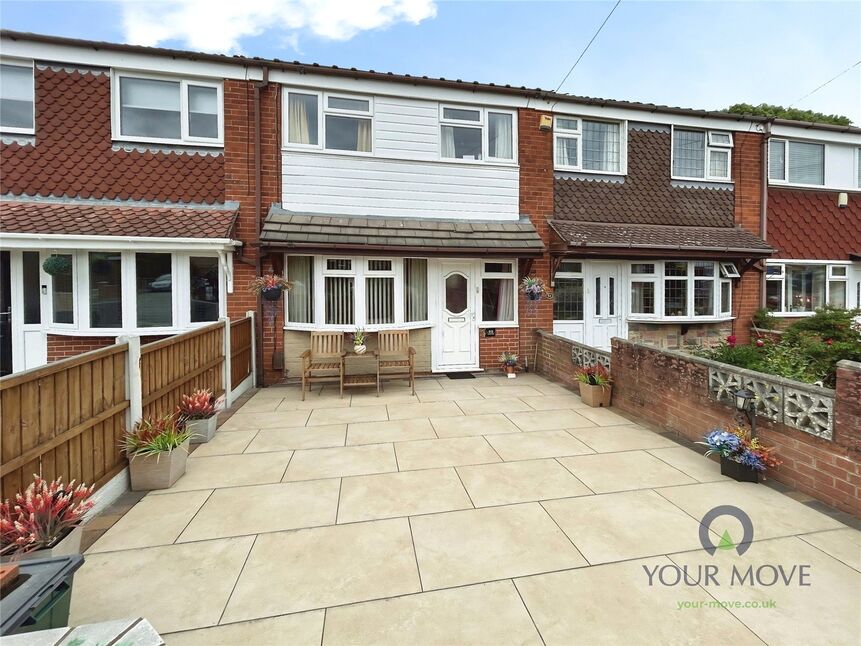 Main image of 3 bedroom Mid Terrace House for sale, Debenham Crescent, Eaton Park, Staffordshire, ST2