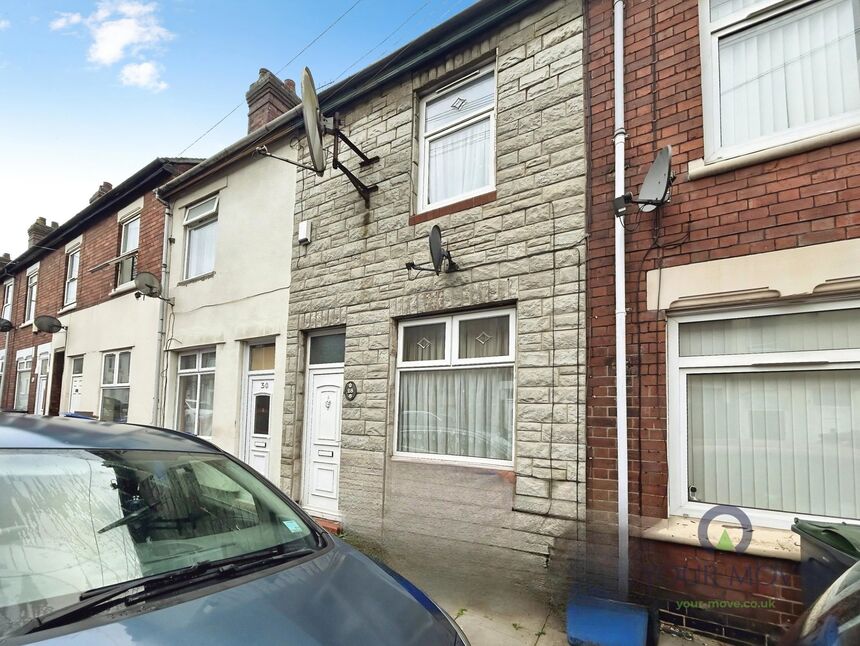 Main image of 2 bedroom Mid Terrace House for sale, Rothesay Road, Normacot, Staffordshire, ST3
