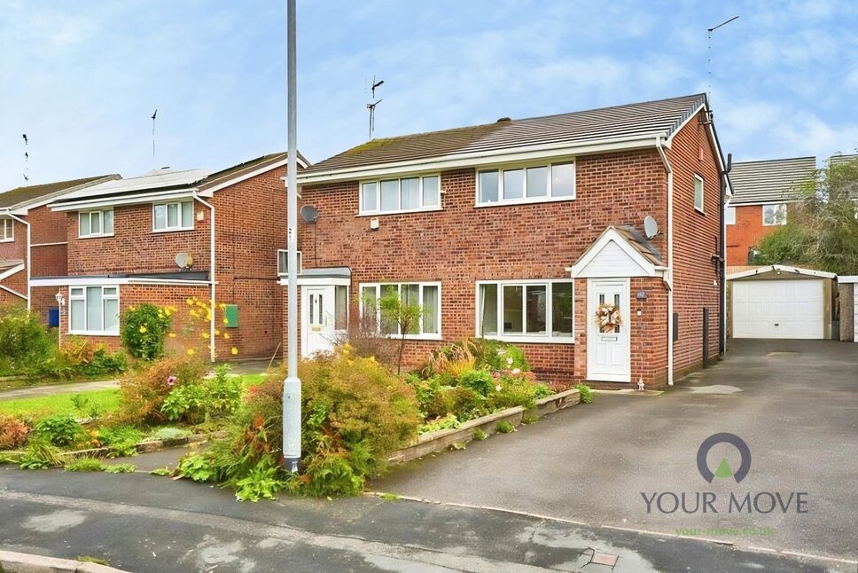 Main image of 2 bedroom Semi Detached House for sale, Ness Grove, Cheadle, Staffordshire, ST10