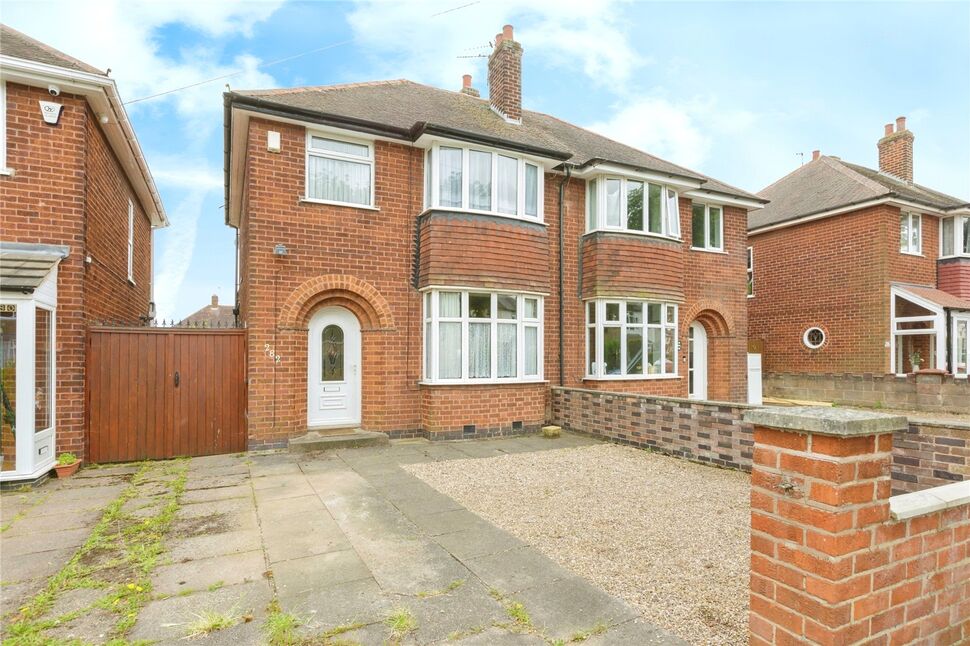 Main image of 3 bedroom Semi Detached House for sale, Park Road, Loughborough, Leicestershire, LE11