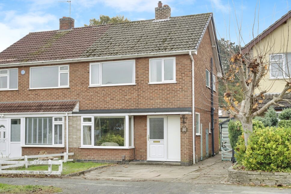 Main image of 3 bedroom Semi Detached House for sale, Loweswater Drive, Loughborough, Leicestershire, LE11