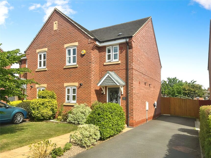 Main image of 3 bedroom Semi Detached House for sale, Highreeds End, Sileby, Leicestershire, LE12