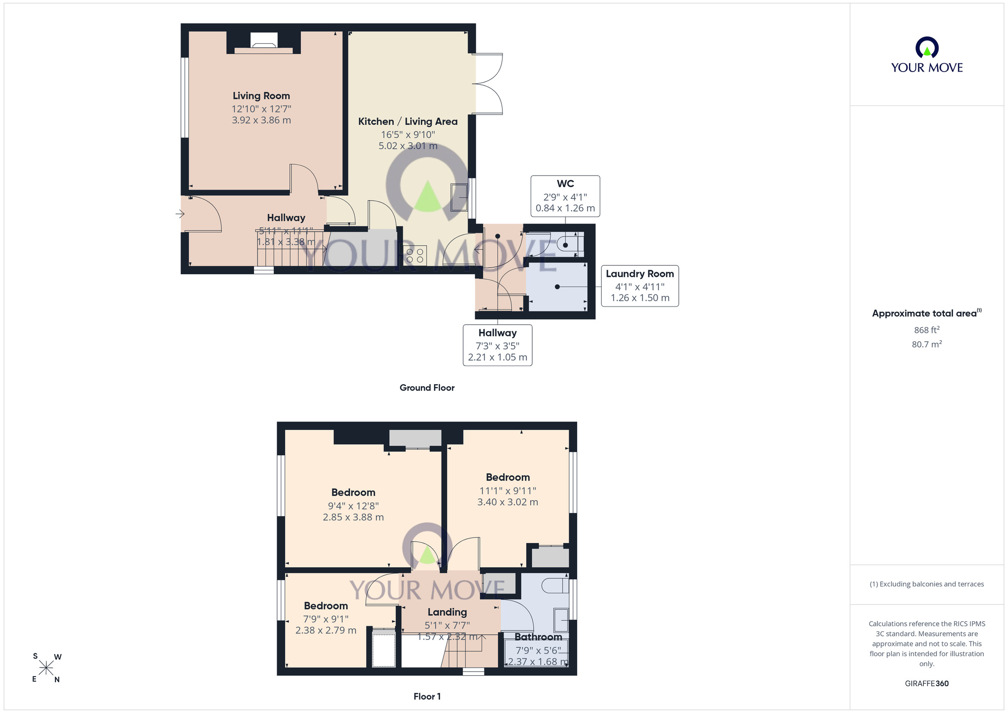 Floorplan of 3 bedroom End Terrace House for sale, Tedder Road, Suffolk, NR32