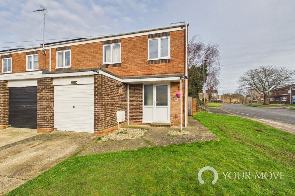 Main image of 3 bedroom End Terrace House for sale, Periwinkle Close, Lowestoft, Suffolk, NR33