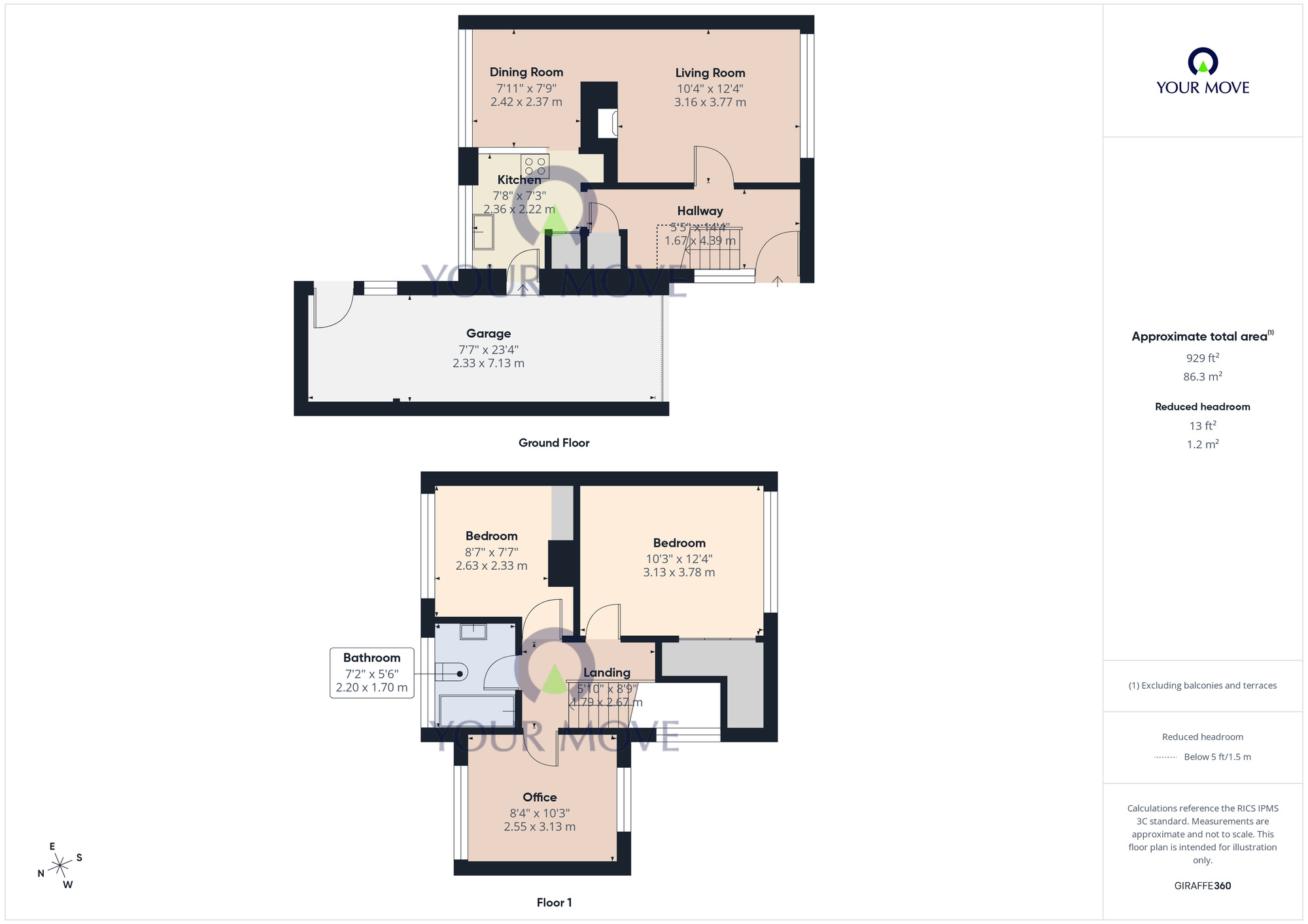 Floorplan of Detached House for sale, Orchard Close, Blundeston, Suffolk, NR32