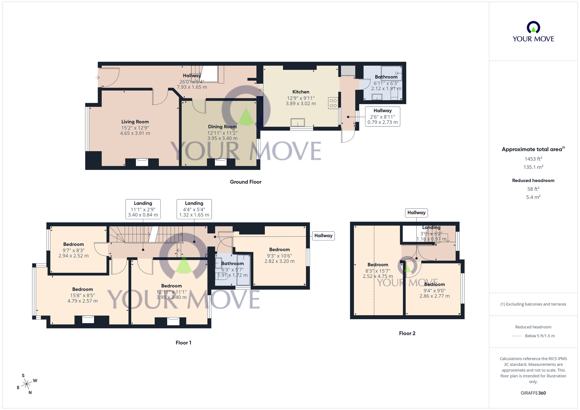 Floorplan of 6 bedroom Mid Terrace House for sale, Haward Street, Lowestoft, Suffolk, NR32