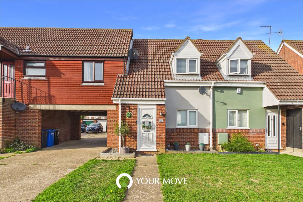 Main image of 2 bedroom Mid Terrace House for sale, Celandine Close, Lowestoft, Suffolk, NR33