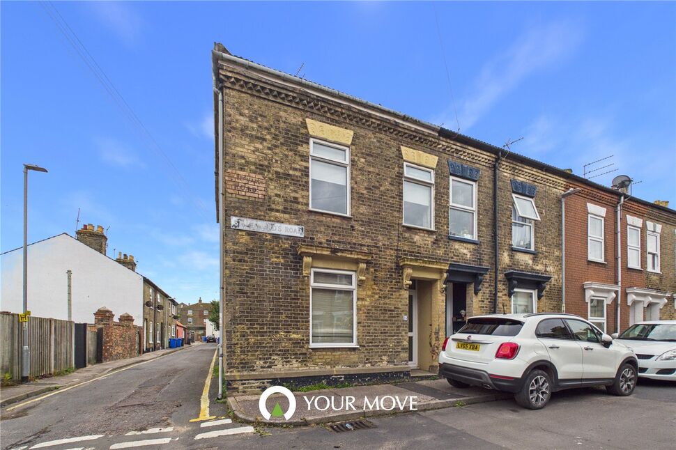 Main image of 2 bedroom End Terrace House for sale, St. Leonards Road, Lowestoft, Suffolk, NR33
