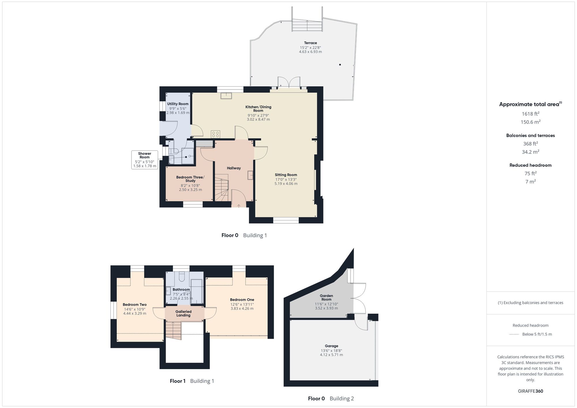 Floorplan of 3 bedroom Detached House for sale, Fosseway, Clandown, Radstock, BA3