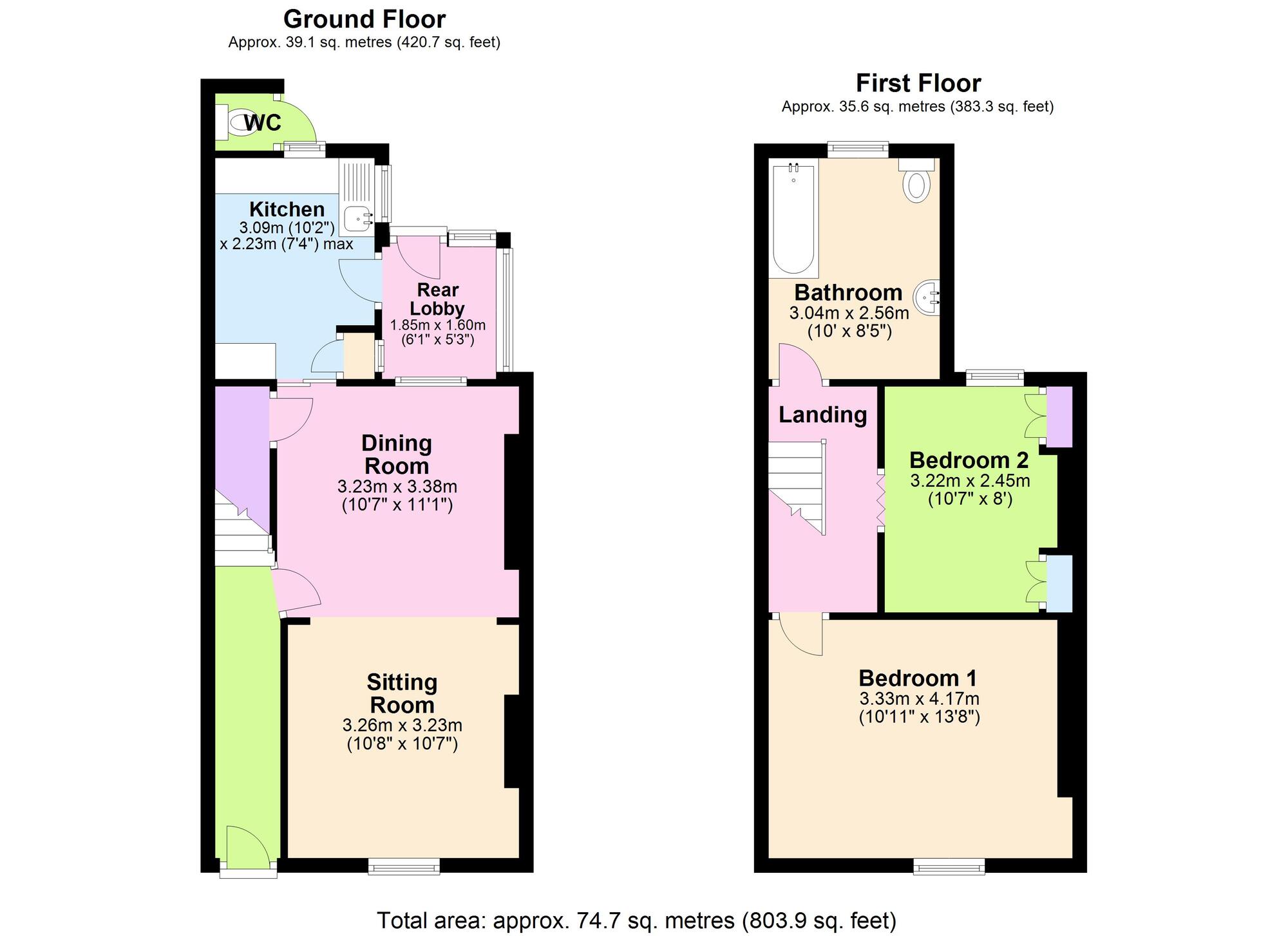2 bedroom Mid Terrace House for sale, Rock Road, Midsomer Norton, BA3