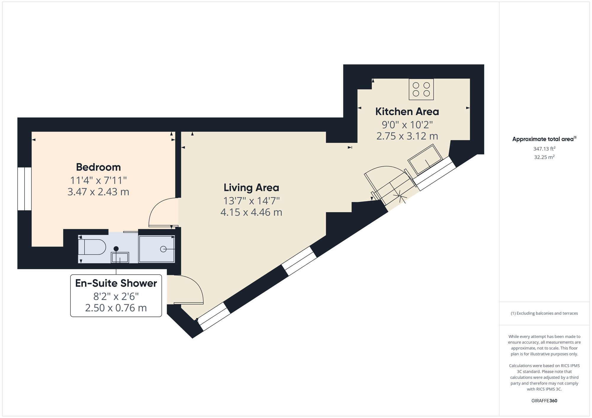 Floorplan of 1 bedroom  Flat for sale, High Street, Midsomer Norton, Somerset, BA3