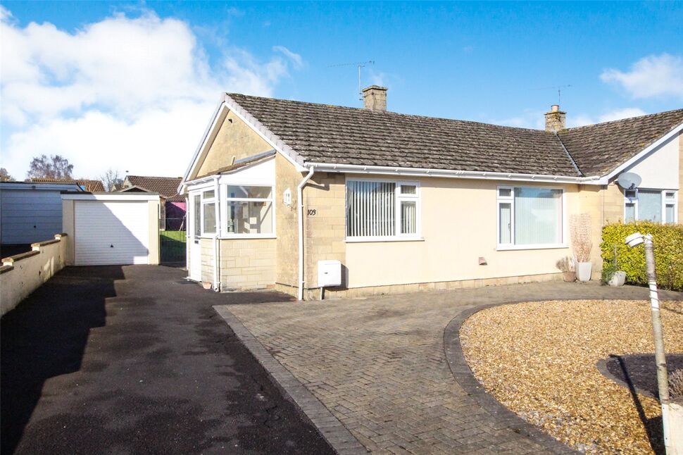 Main image of 2 bedroom Semi Detached Bungalow for sale, Charlton Park, Midsomer Norton, Somerset, BA3
