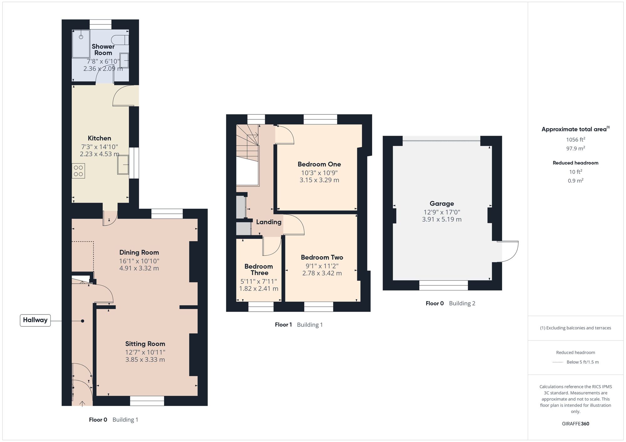 Floorplan of 3 bedroom Mid Terrace House for sale, Station Road, Midsomer Norton, Somerset, BA3