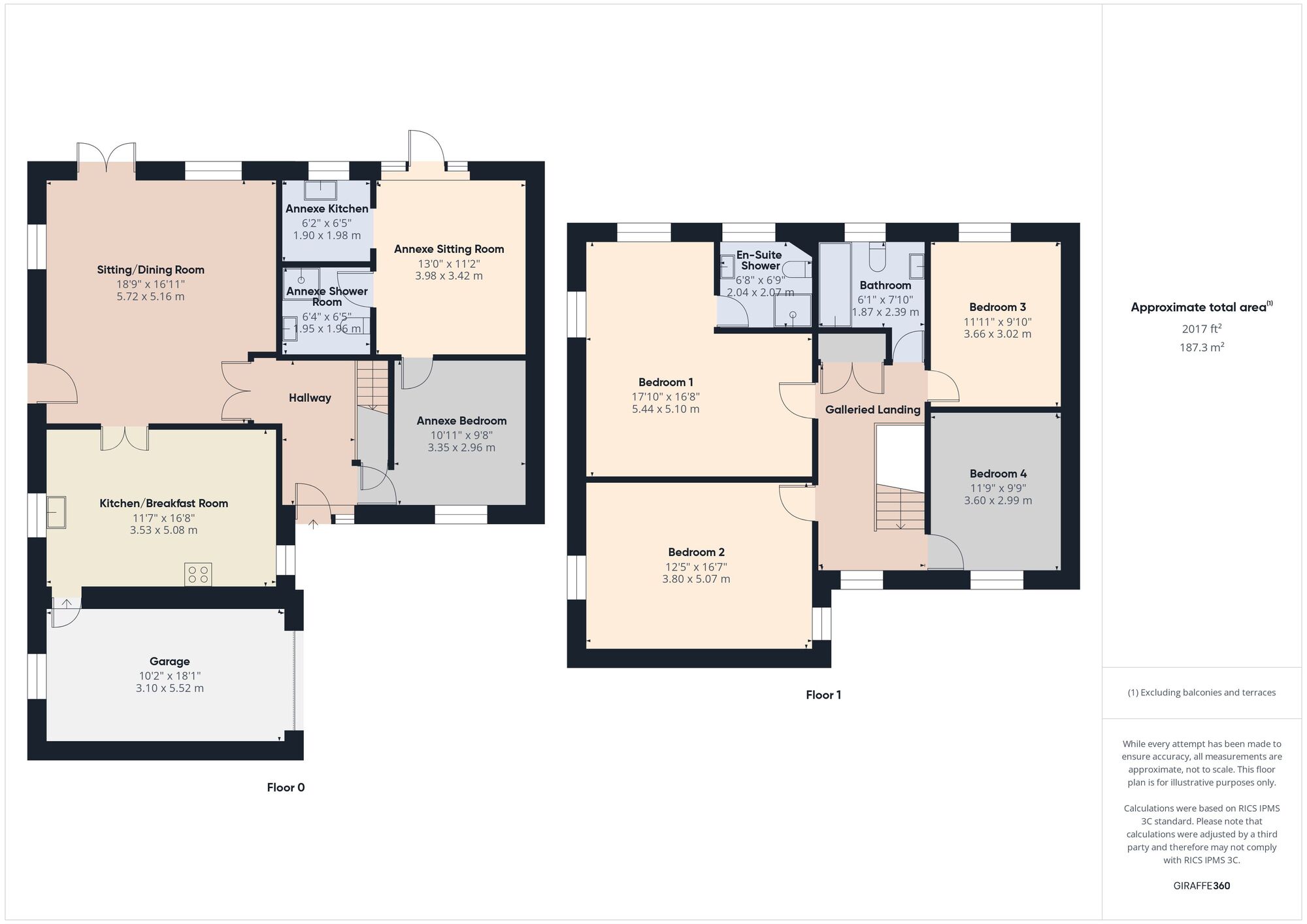 Floorplan of 5 bedroom Detached House for sale, Wells Road, Westfield, Somerset, BA3
