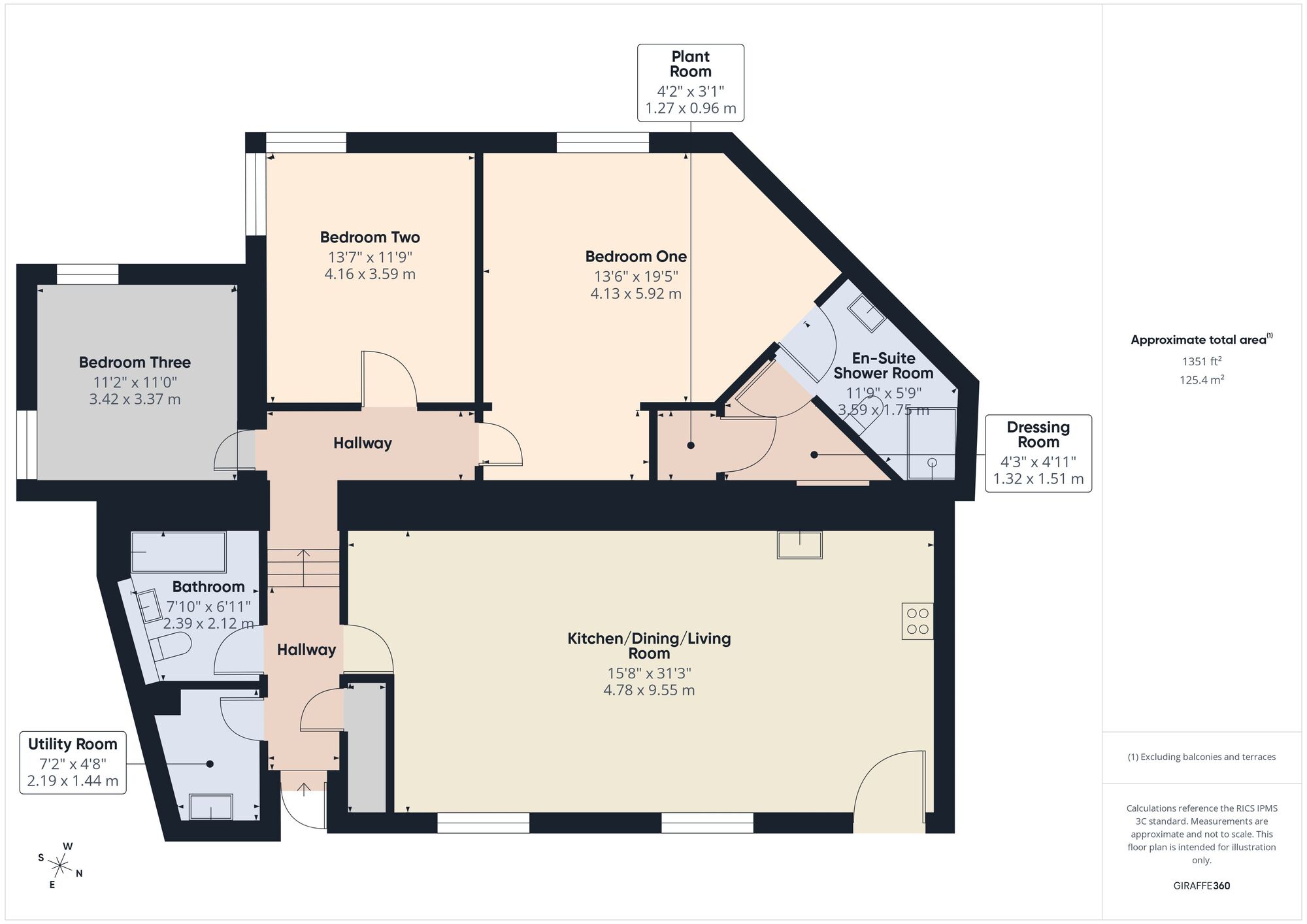 Floorplan of 3 bedroom Semi Detached Bungalow for sale, Skinners Hill, Camerton, Somerset, BA2