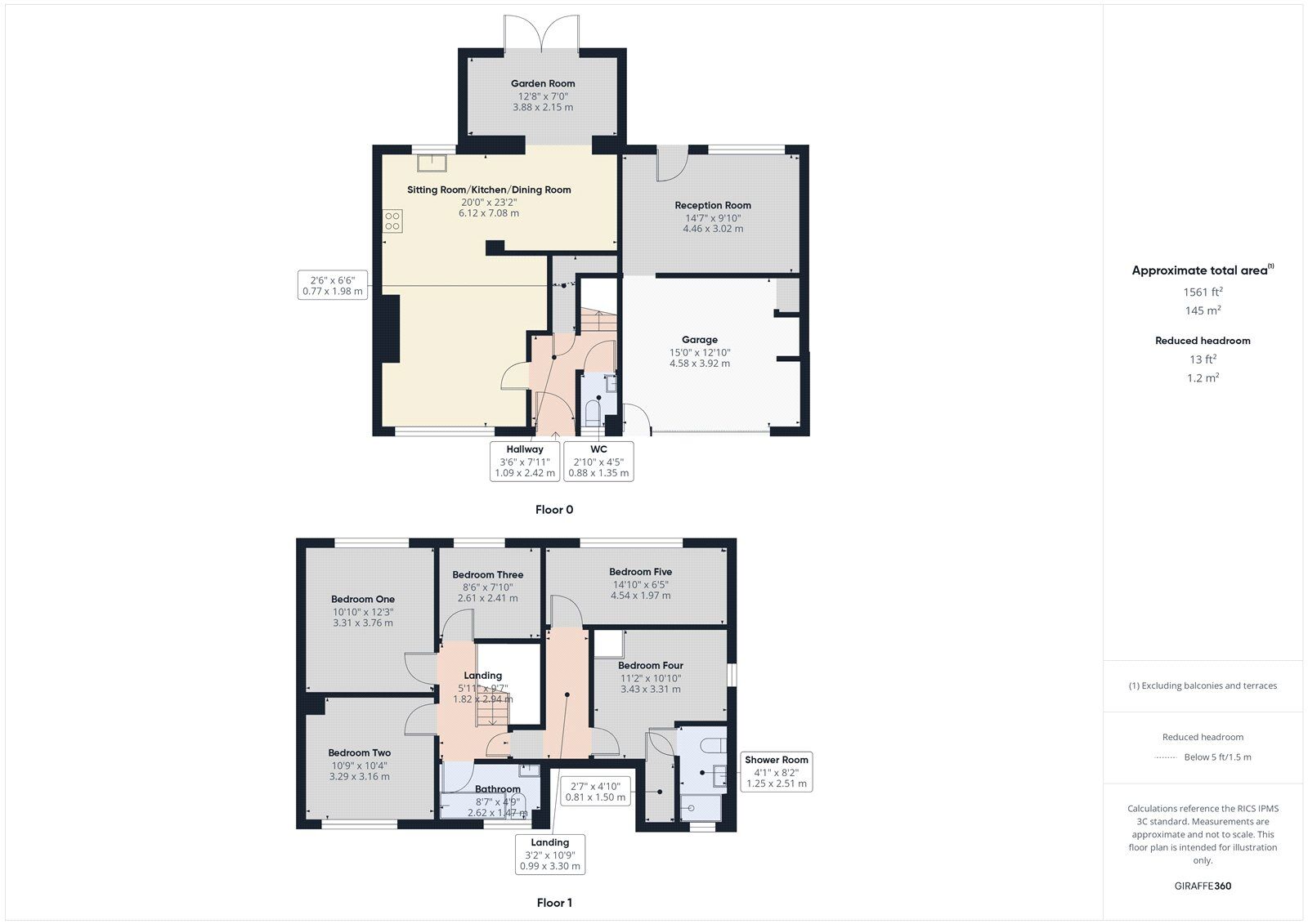 Floorplan of 5 bedroom End Terrace House for sale, Plumptre Road, Paulton, Somerset, BS39