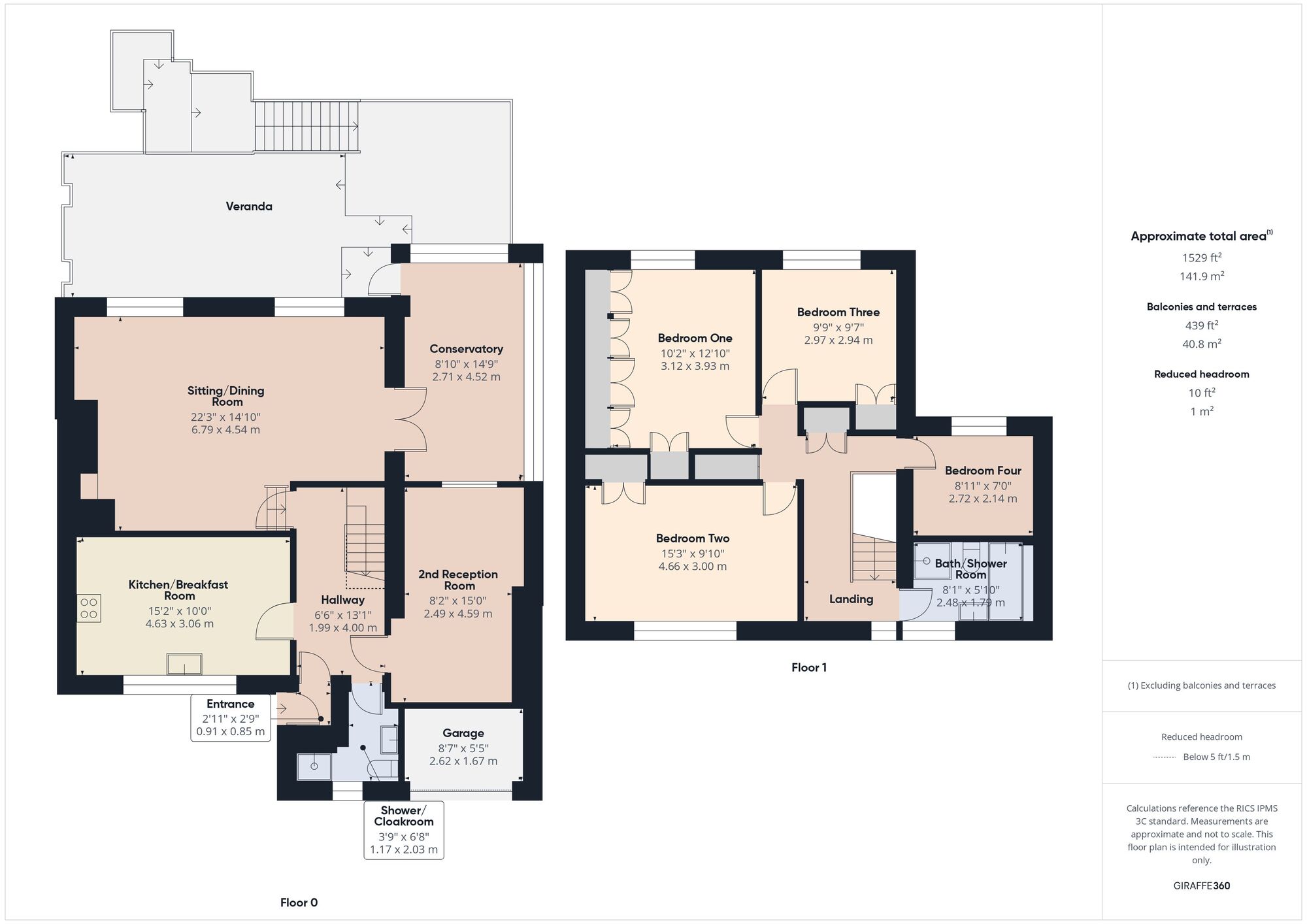 Floorplan of 4 bedroom Semi Detached House for sale, Brookside, Paulton, Somerset, BS39