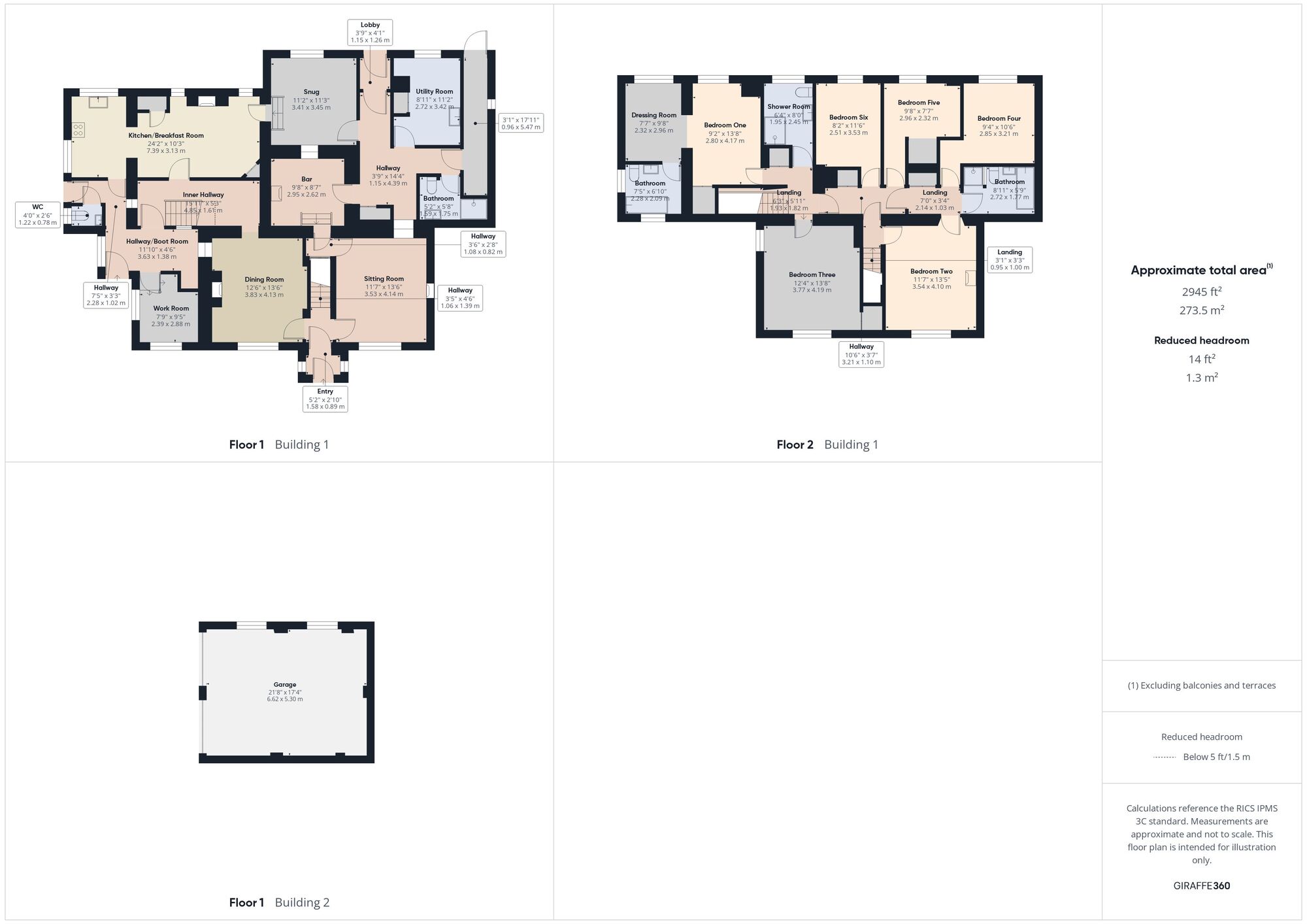Floorplan of 6 bedroom Semi Detached House for sale, Camerton Hill, Camerton, Somerset, BA2