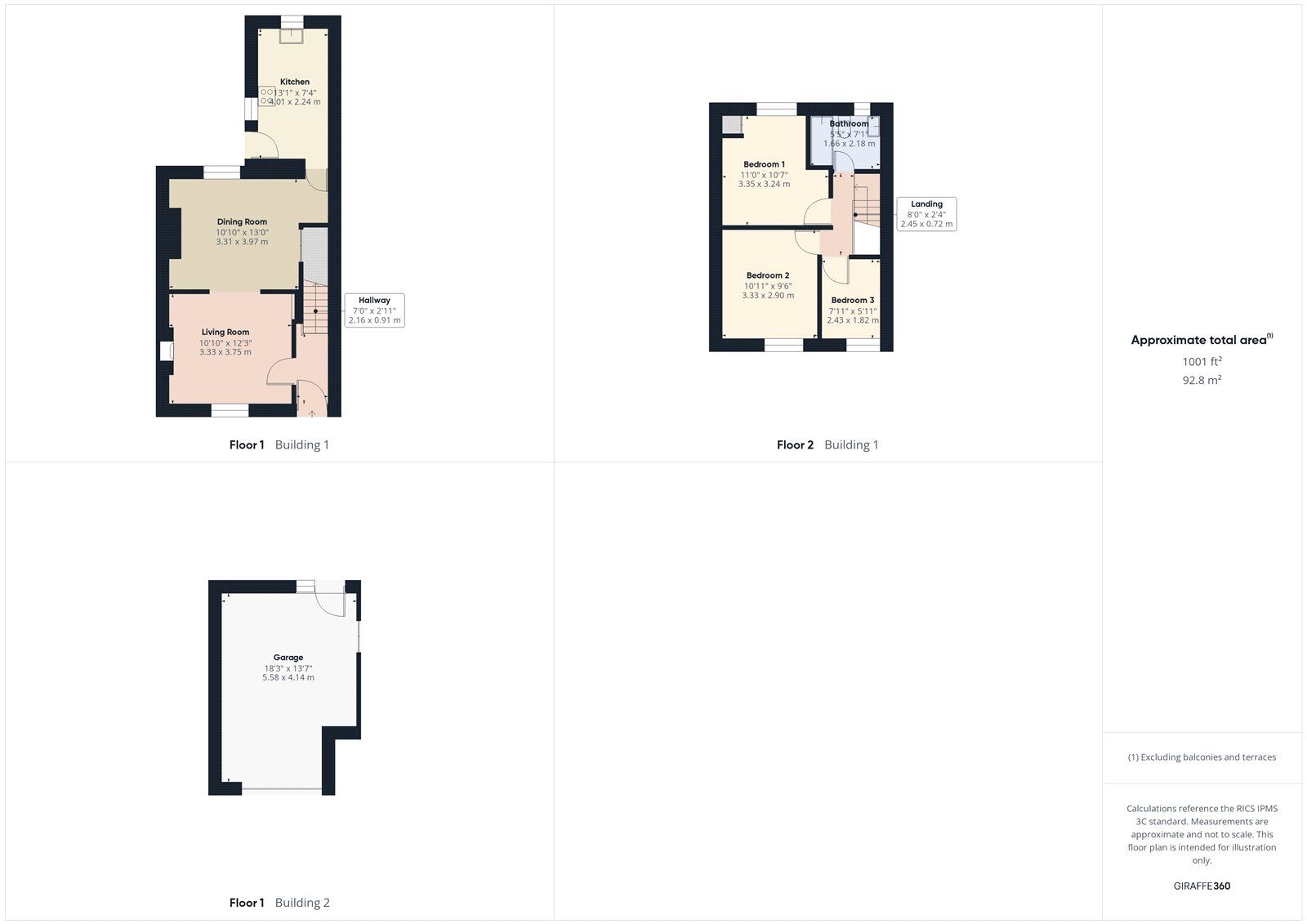 Floorplan of 3 bedroom Mid Terrace House for sale, Wells Road, Chilcompton, Somerset, BA3