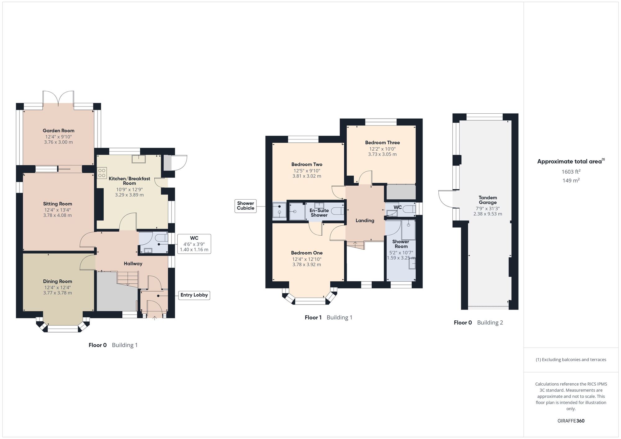 Floorplan of 3 bedroom Detached House for sale, North Road, Midsomer Norton, Somerset, BA3