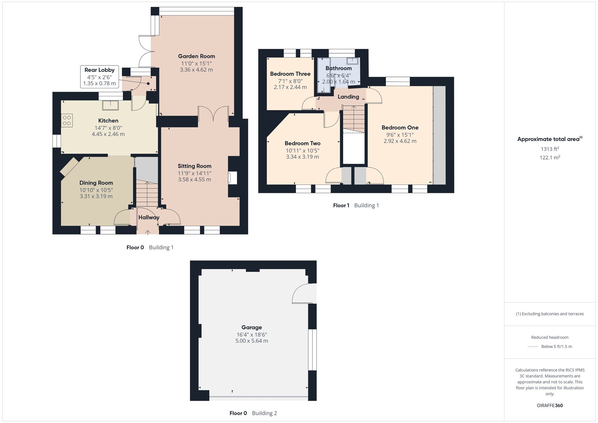 Floorplan of 3 bedroom Semi Detached House for sale, Manor Terrace, Radstock, Somerset, BA3